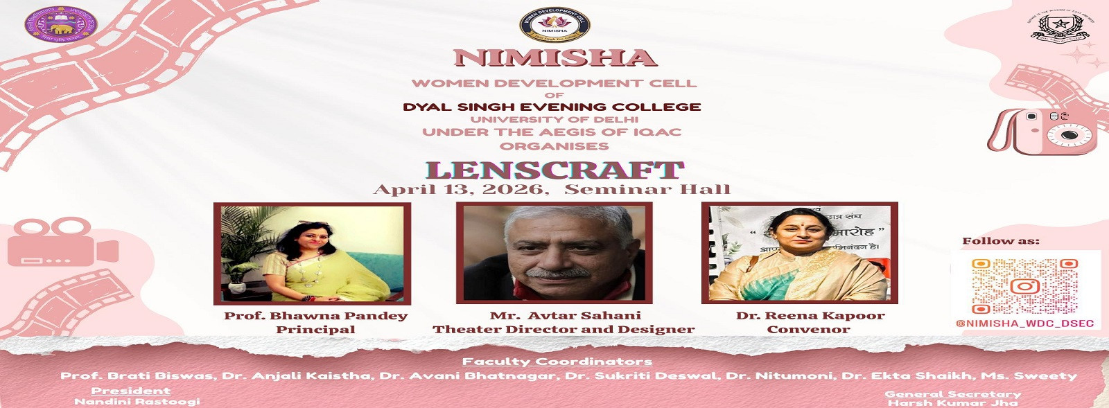 NIMISHA, WDC organises LENSCRAFT